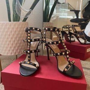 Valentino - Rockstud ankle strap 36.5
